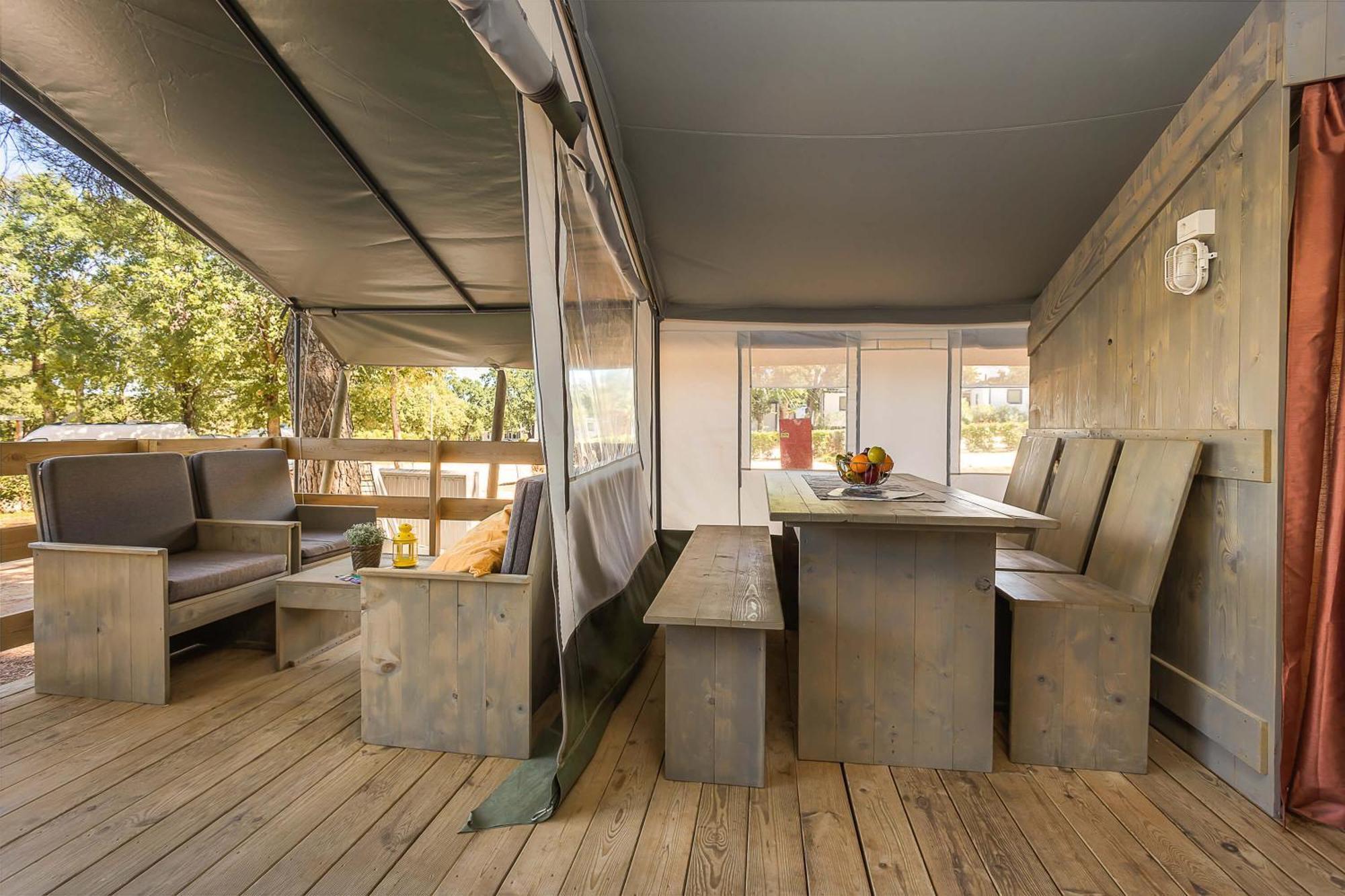Easyatent Safari Tent Lanterna Červar-Porat Oda fotoğraf