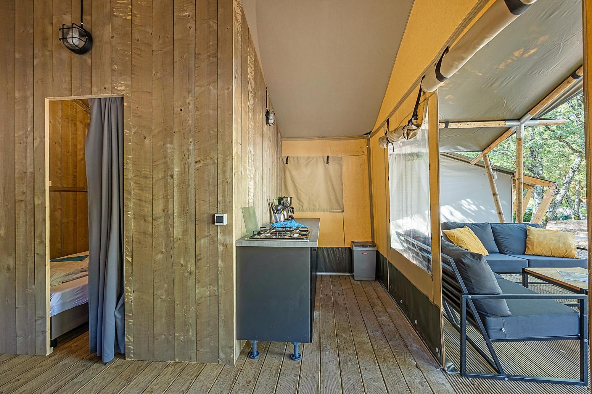 Easyatent Safari Tent Lanterna Červar-Porat Oda fotoğraf
